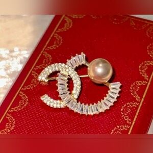 Chanel Style Brooch